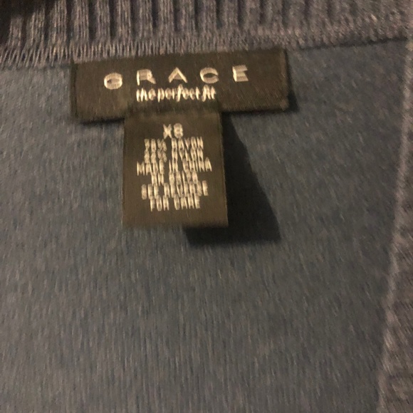 (Bundle) Grace Women's Long Sleeve Open Front (2) Cardigan. Size XS - Picture 10 of 15